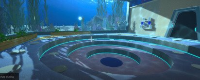 Hybrid Classroom VR environment screenshot