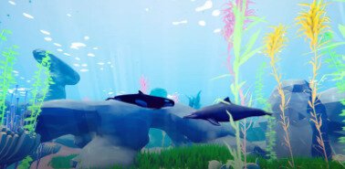 Marine Biology VR underwater environment screenshot